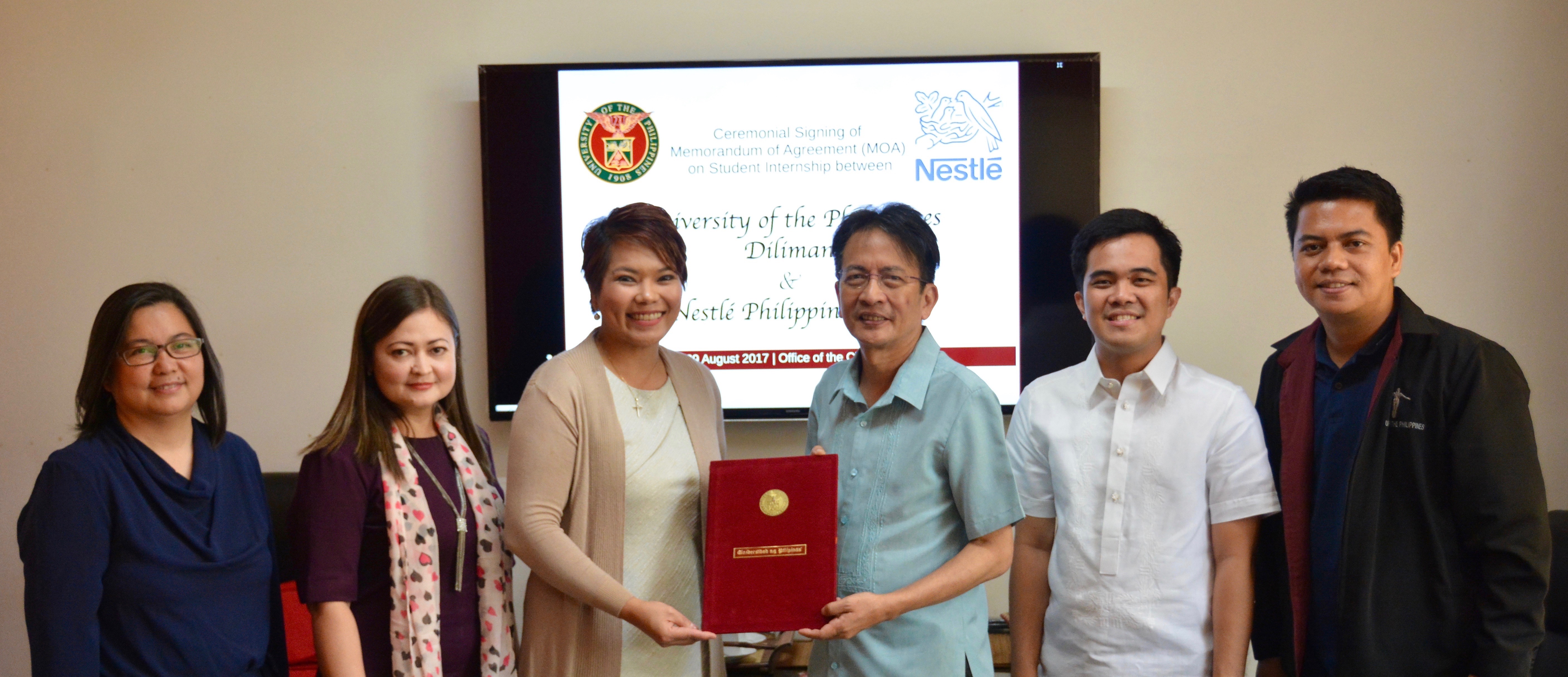 MOA Signing with Nestlé Philippines